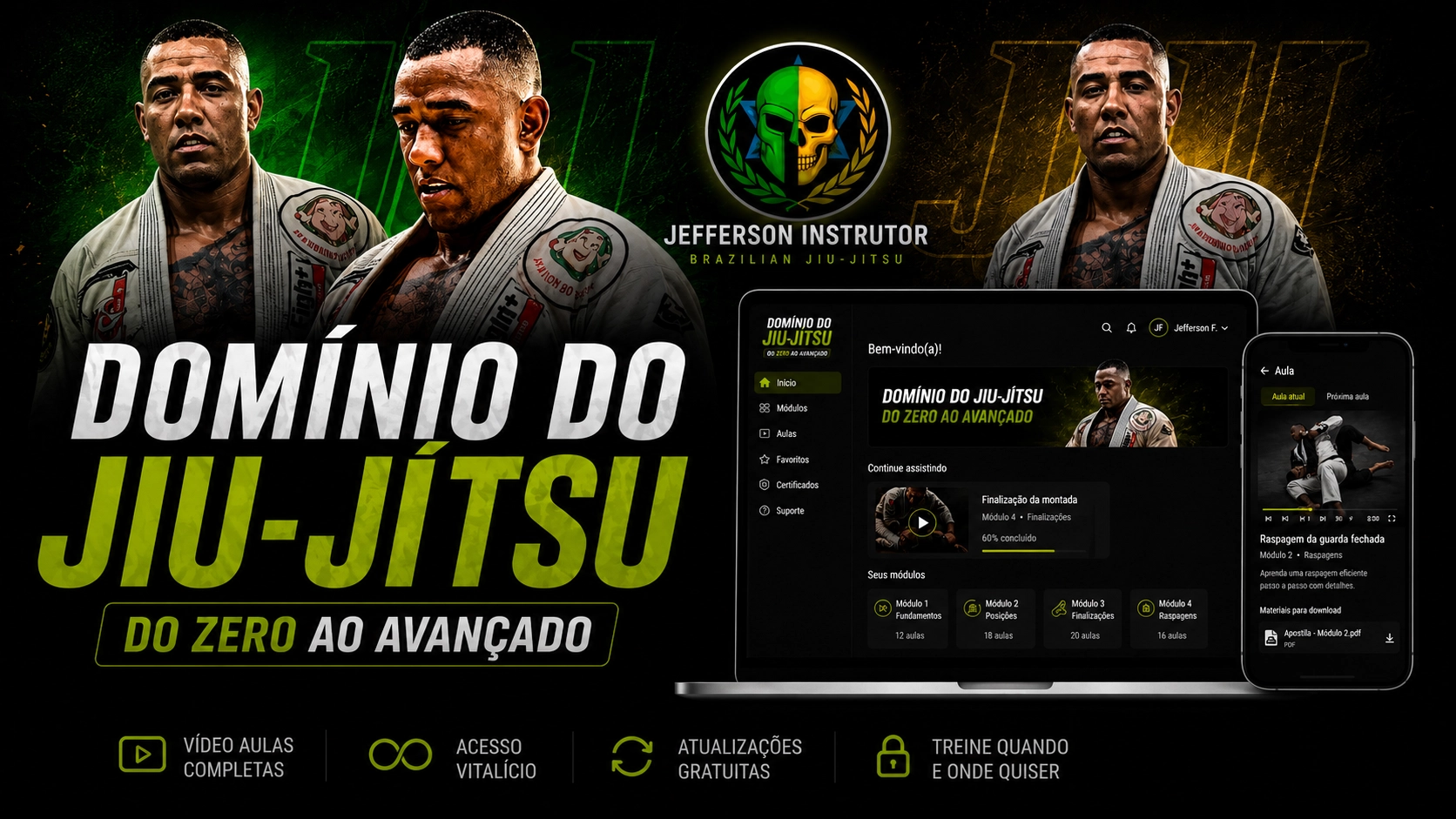 Dominio do Jiu-Jitsu do Zero ao Avancado — Jefferson Instrutor
